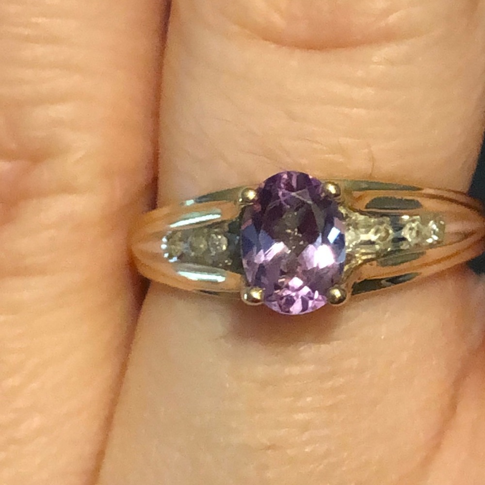 Amethyst ring
